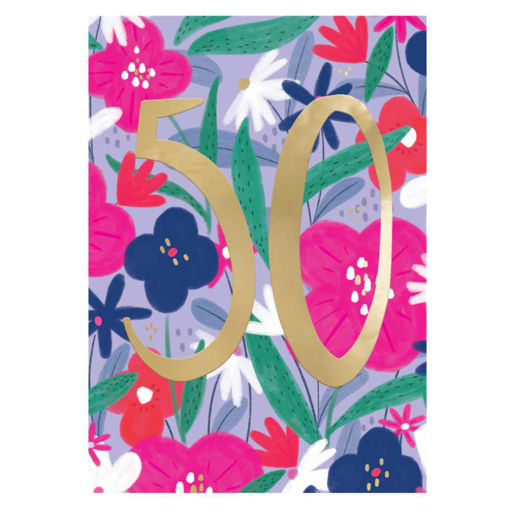 Picture of 50 BIRTHDAY CARD